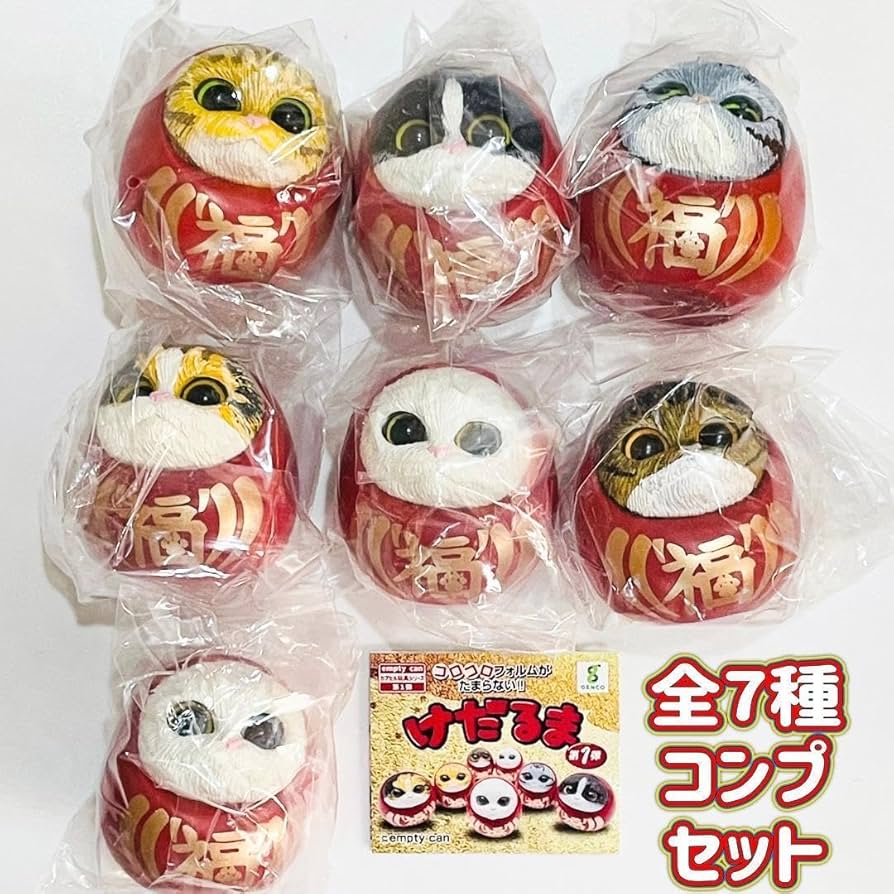 た*ろ様 けだまだま　ガチャガチャ　４種セット 楽天市場】うちの子のけだまだま 全6種セット ガチャガチャの通販